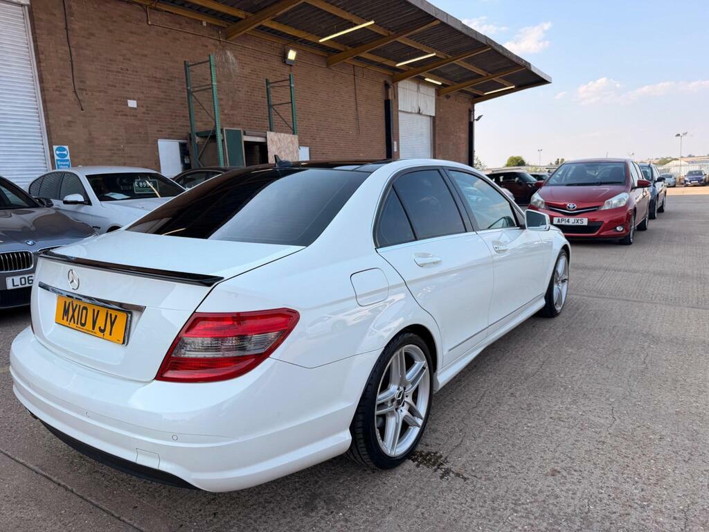 Mercedes-Benz C Class 1.8 C180 Blueefficiency Sport Euro 5 White #4