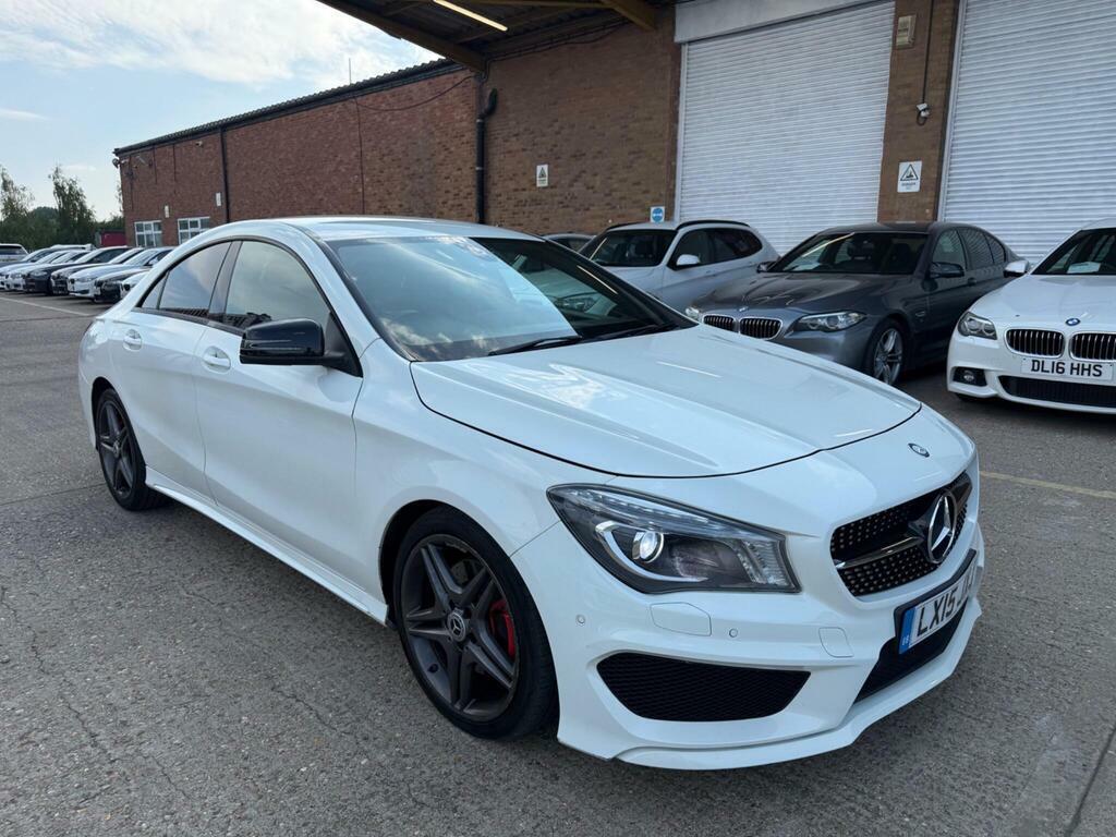 Mercedes-Benz CLA Class 2.1 Cla220 Cdi Amg Sport Coupe 7G-dct Euro 6 S S White