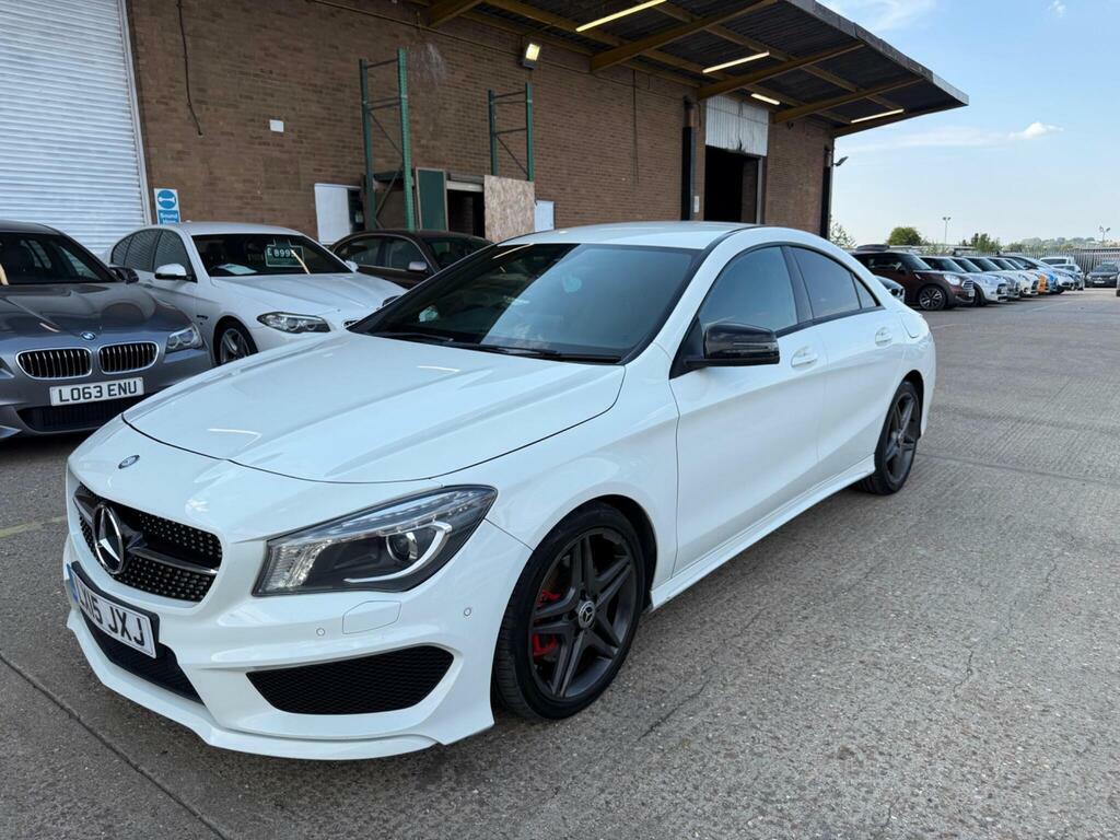 Mercedes-Benz CLA Class 2.1 Cla220 Cdi Amg Sport Coupe 7G-dct Euro 6 S S White #2