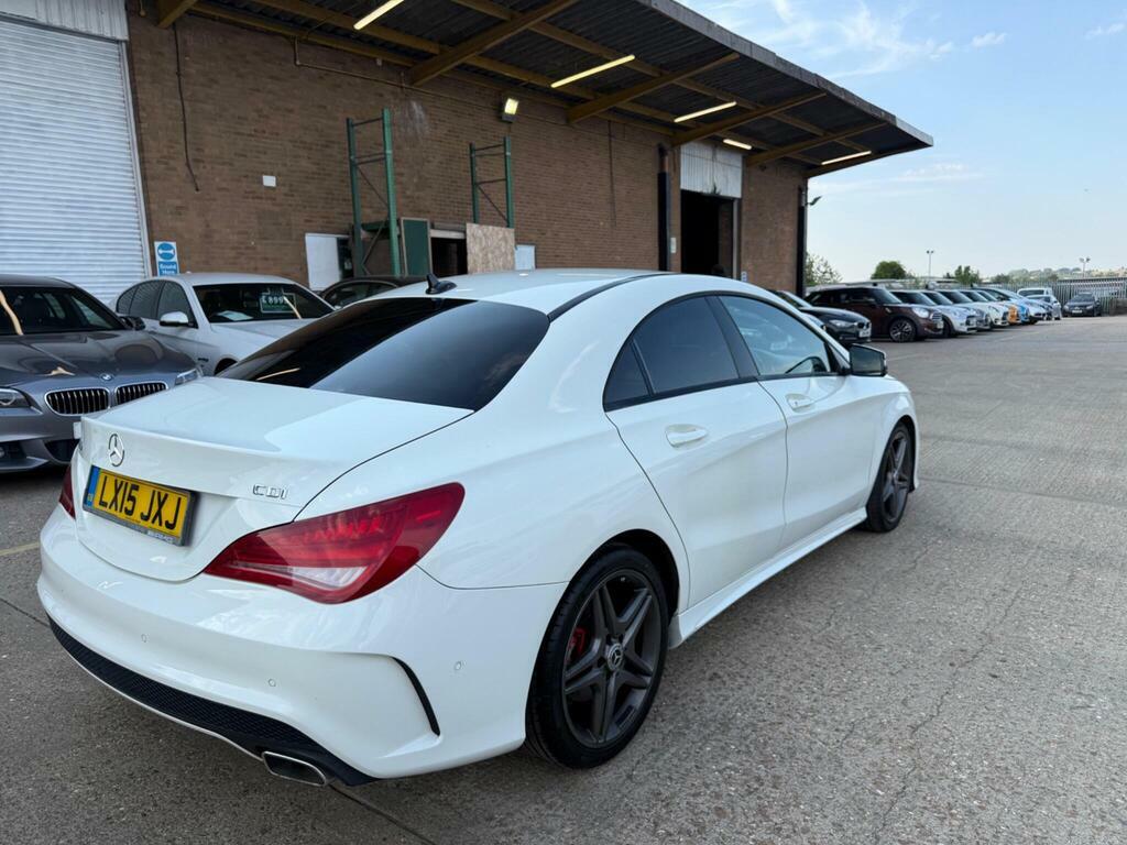 Mercedes-Benz CLA Class 2.1 Cla220 Cdi Amg Sport Coupe 7G-dct Euro 6 S S White #4