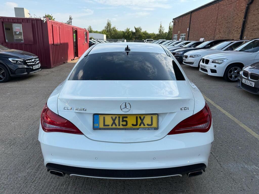 Mercedes-Benz CLA Class Saloon 1.6 Cla180 Amg Sport Coupe 7G-dct Euro 6 S White #34