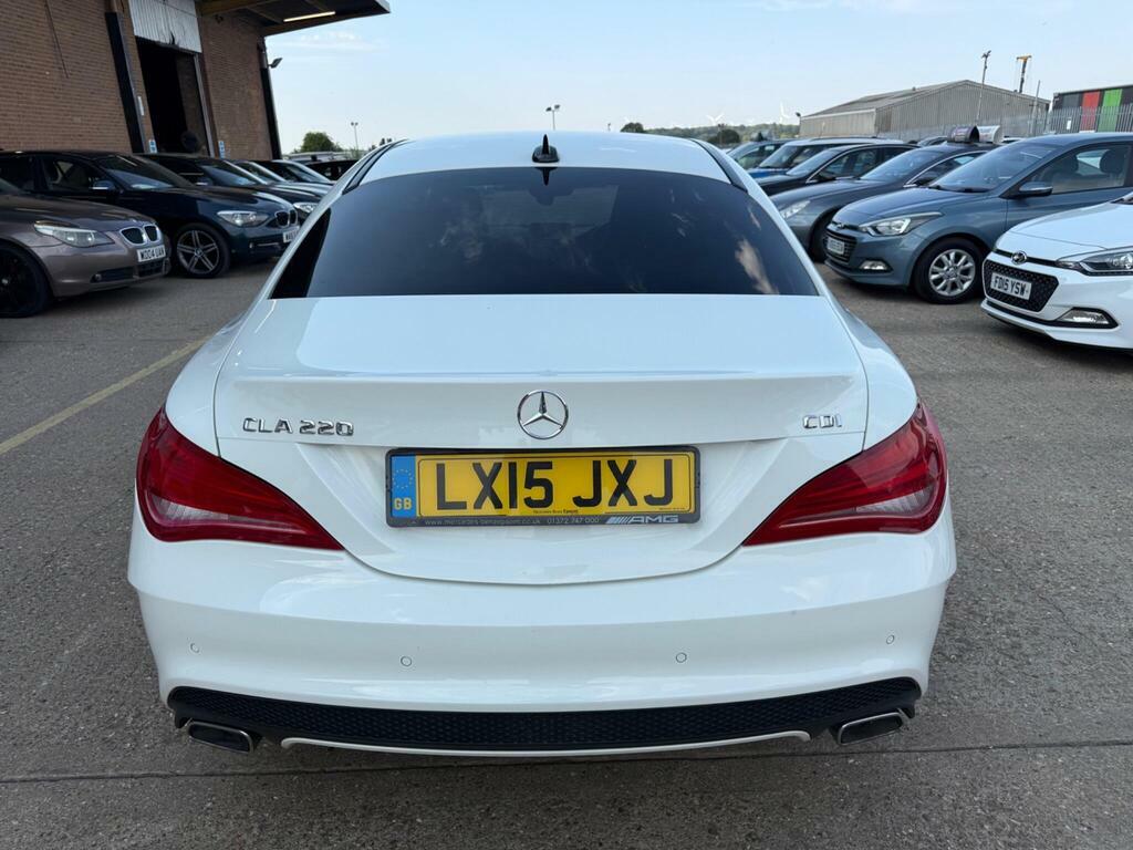 Mercedes-Benz CLA Class Saloon 1.6 Cla180 Amg Sport Coupe 7G-dct Euro 6 S White #9