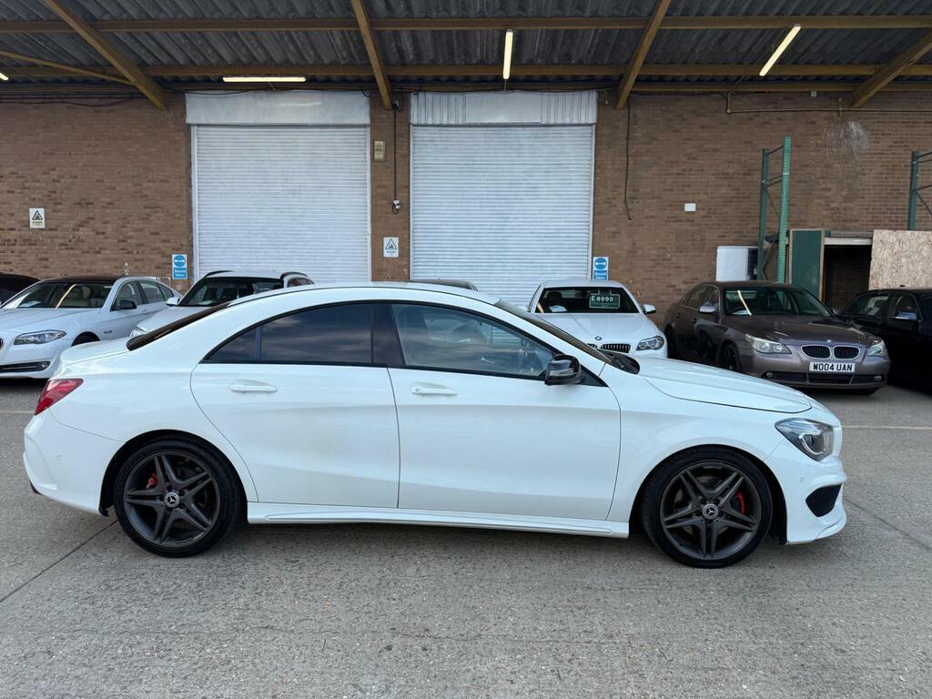 Mercedes-Benz CLA Class 2.1 Cla220 Cdi Amg Sport Coupe 7G-dct Euro 6 S S White #6