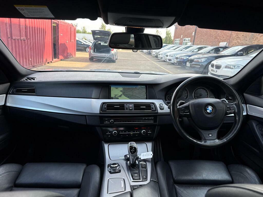 BMW 5 Series Estate 2.0 520D M Sport Touring Euro 6 Ss Black #17