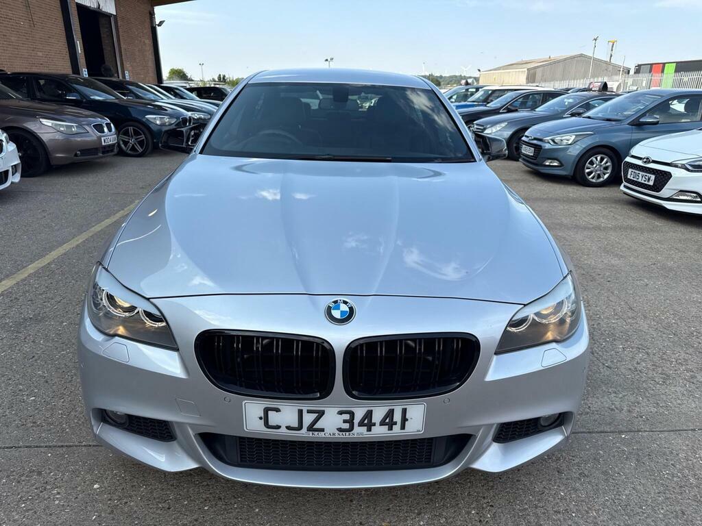 BMW 5 Series 2.0 528I M Sport Euro 5 S S Silver #3