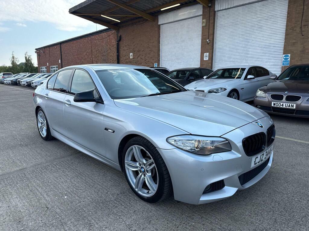 BMW 5 Series 2.0 528I M Sport Euro 5 S S Silver