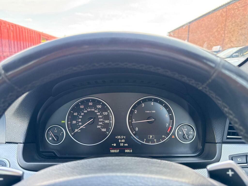 BMW 5 Series Estate 2.0 520D M Sport Touring Euro 6 Ss Black #38