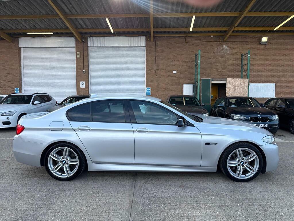 BMW 5 Series 2.0 528I M Sport Euro 5 S S Silver #6