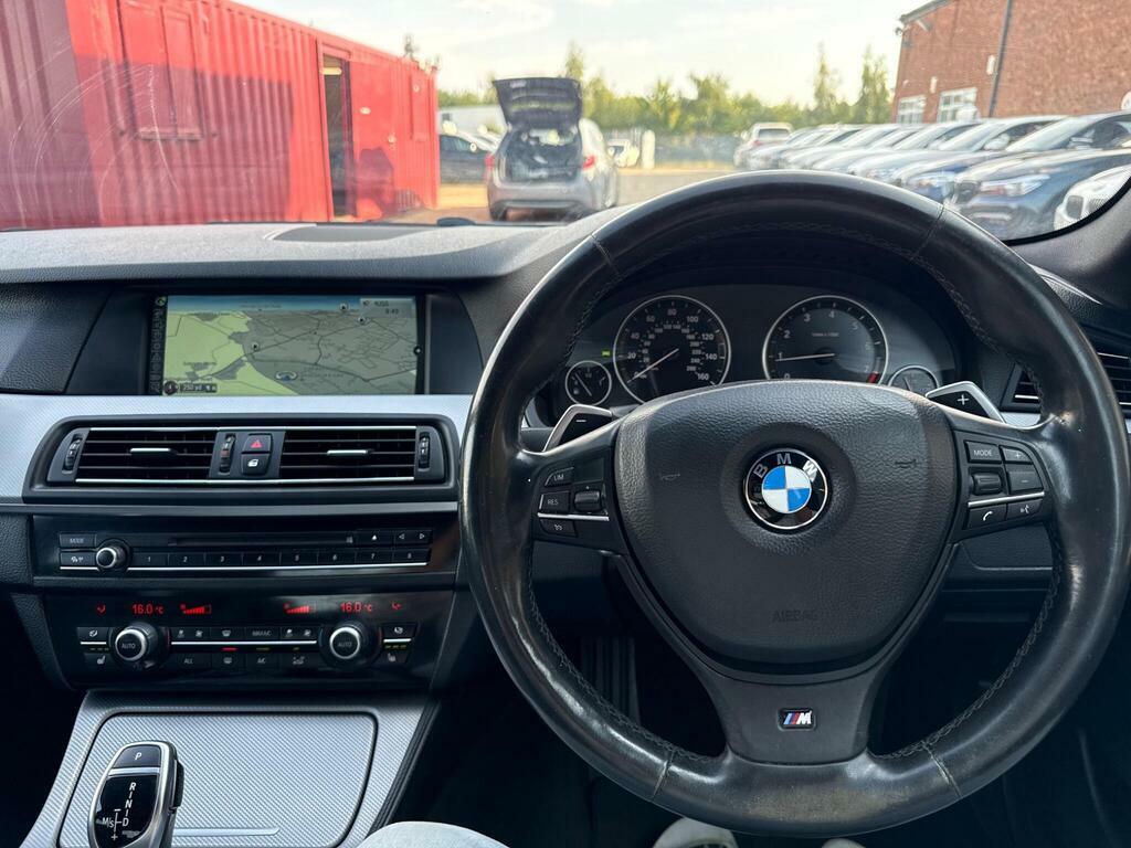 BMW 5 Series Estate 2.0 520D M Sport Touring Euro 6 Ss Black #18