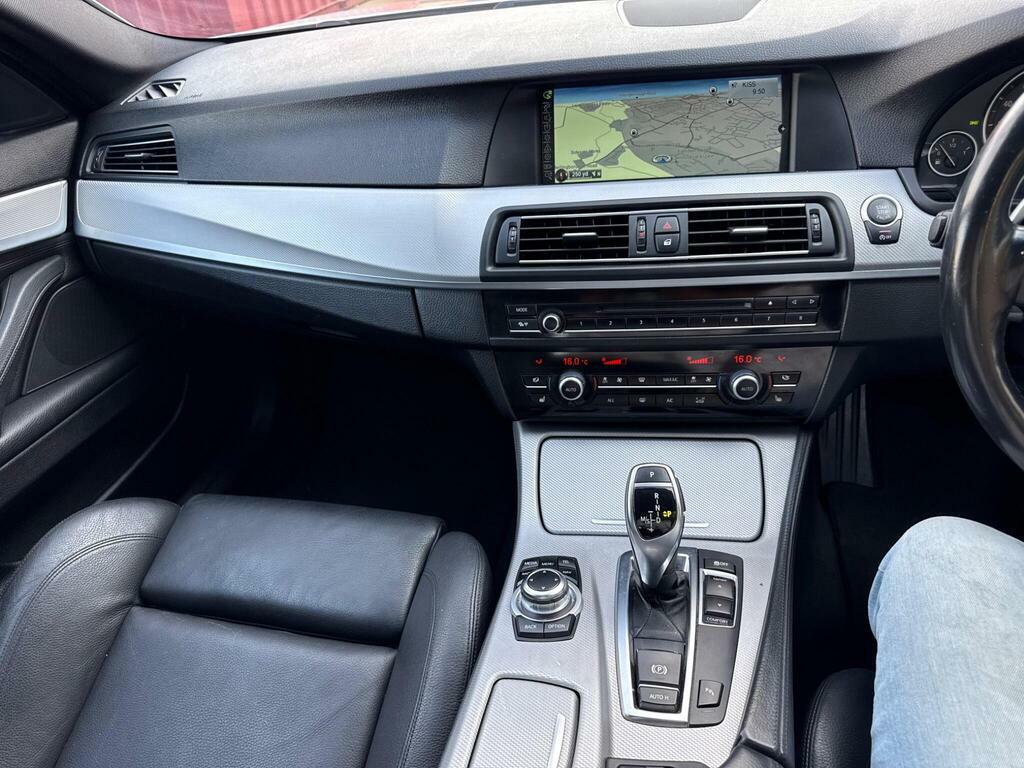 BMW 5 Series Estate 2.0 520D M Sport Touring Euro 6 Ss Black #28
