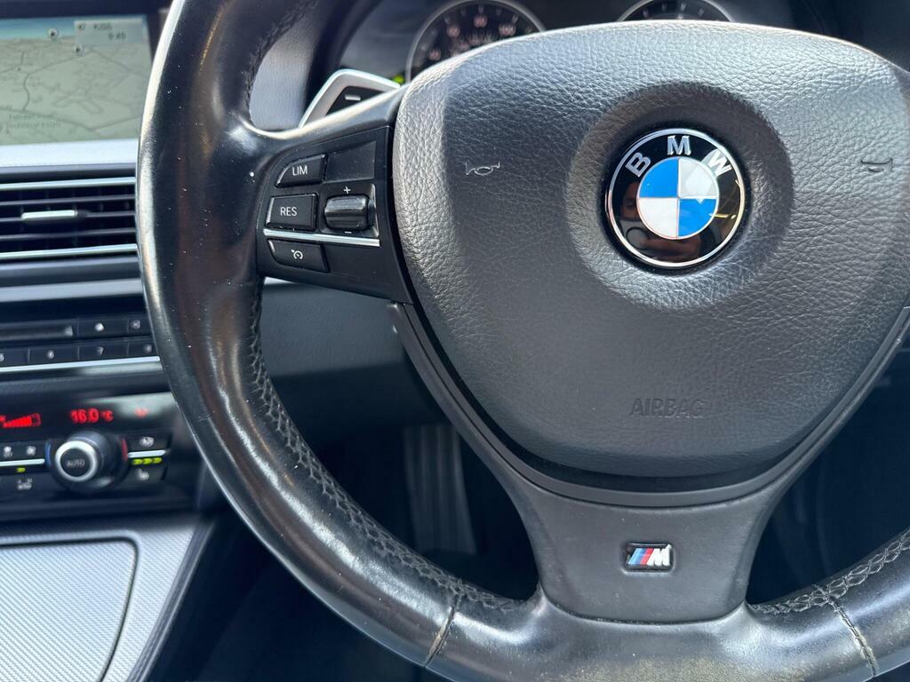 BMW 5 Series Estate 2.0 520D M Sport Touring Euro 6 Ss Black #33