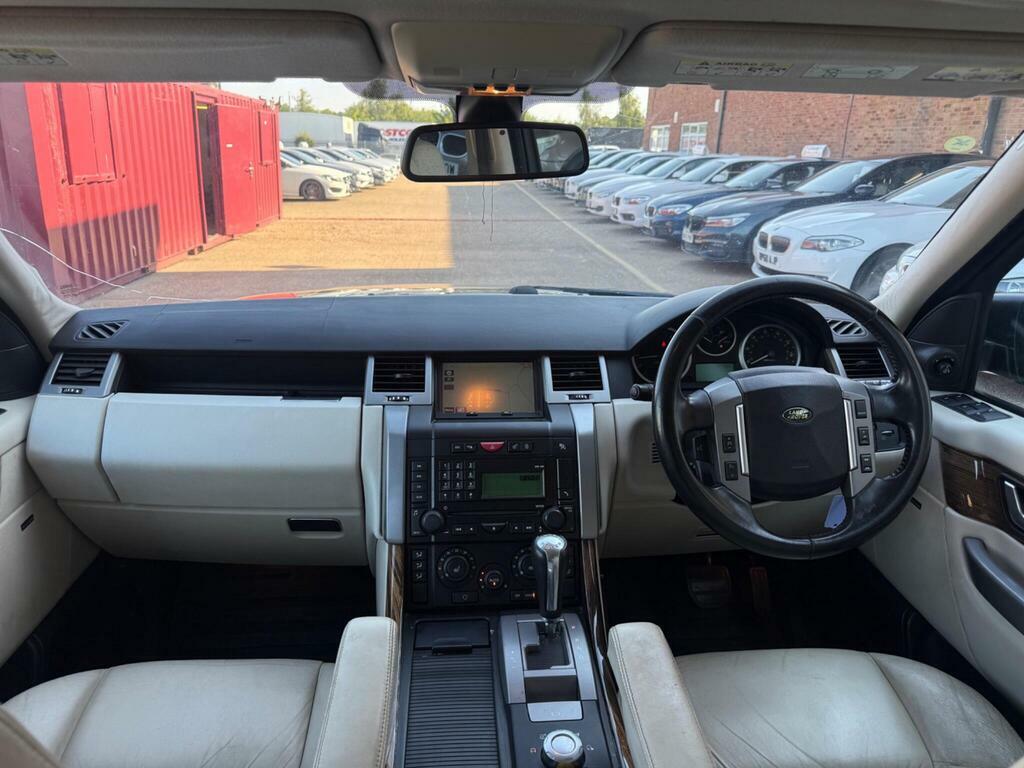 Land Rover Range Rover Sport 3.6 Td V8 Hse Station Wagon 200808 Black #16