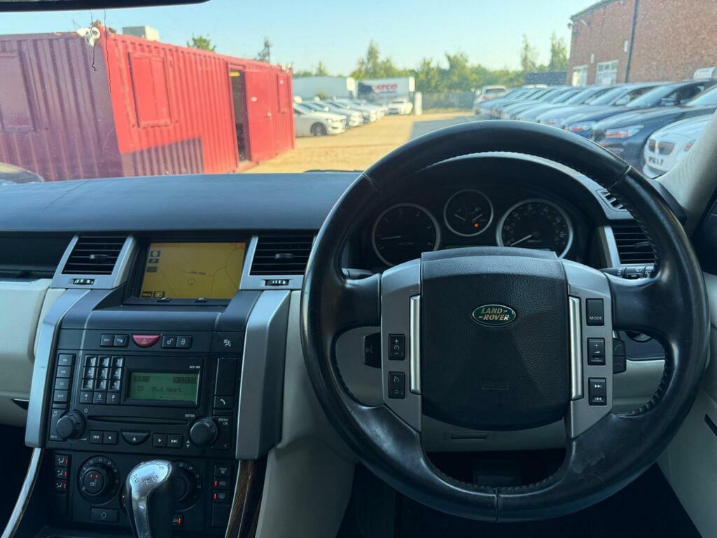 Land Rover Range Rover Sport 3.6 Td V8 Hse Station Wagon 200808 Black #17