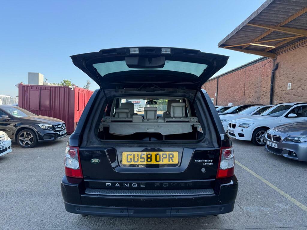 Land Rover Range Rover Sport 3.6 Td V8 Hse Station Wagon 200808 Black #28