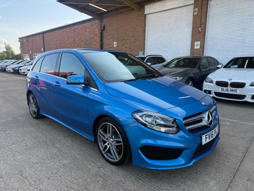 Mercedes-Benz B Class 1.6 B200 Amg Line Euro 6 S S Blue