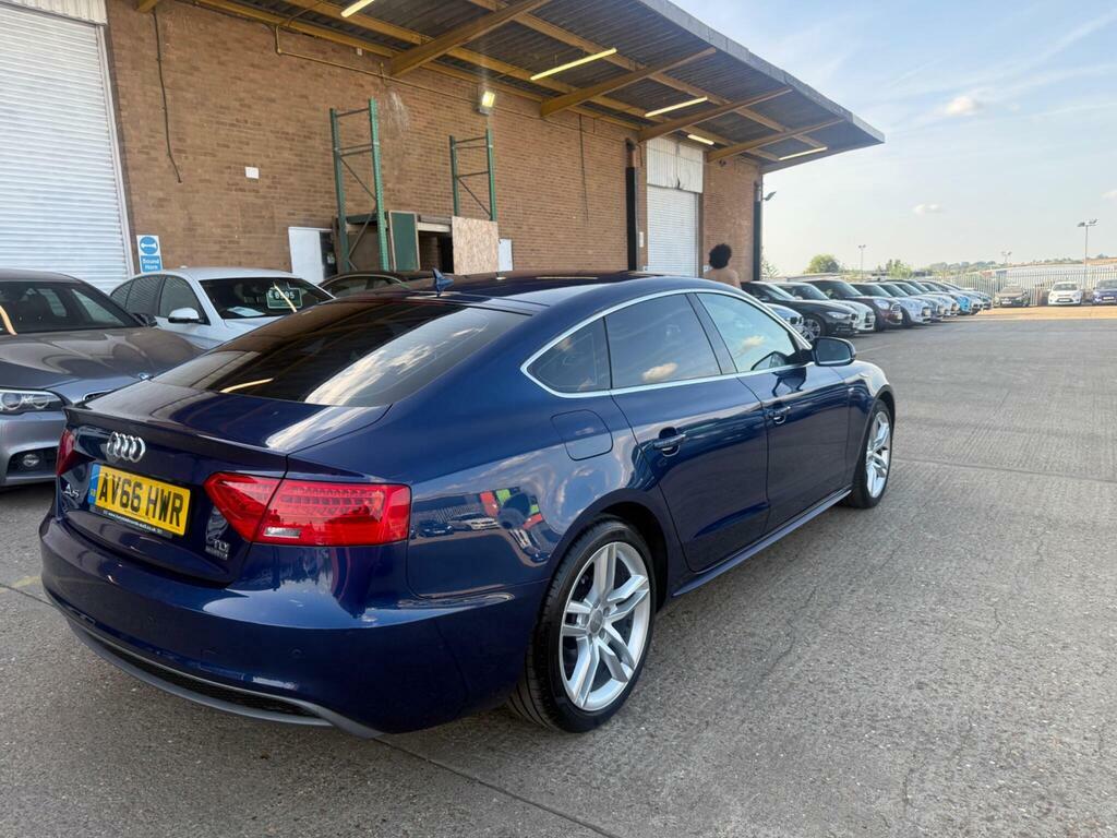Audi A5 2.0 Tdi S Line Sportback Quattro Euro 6 S S Blue #5