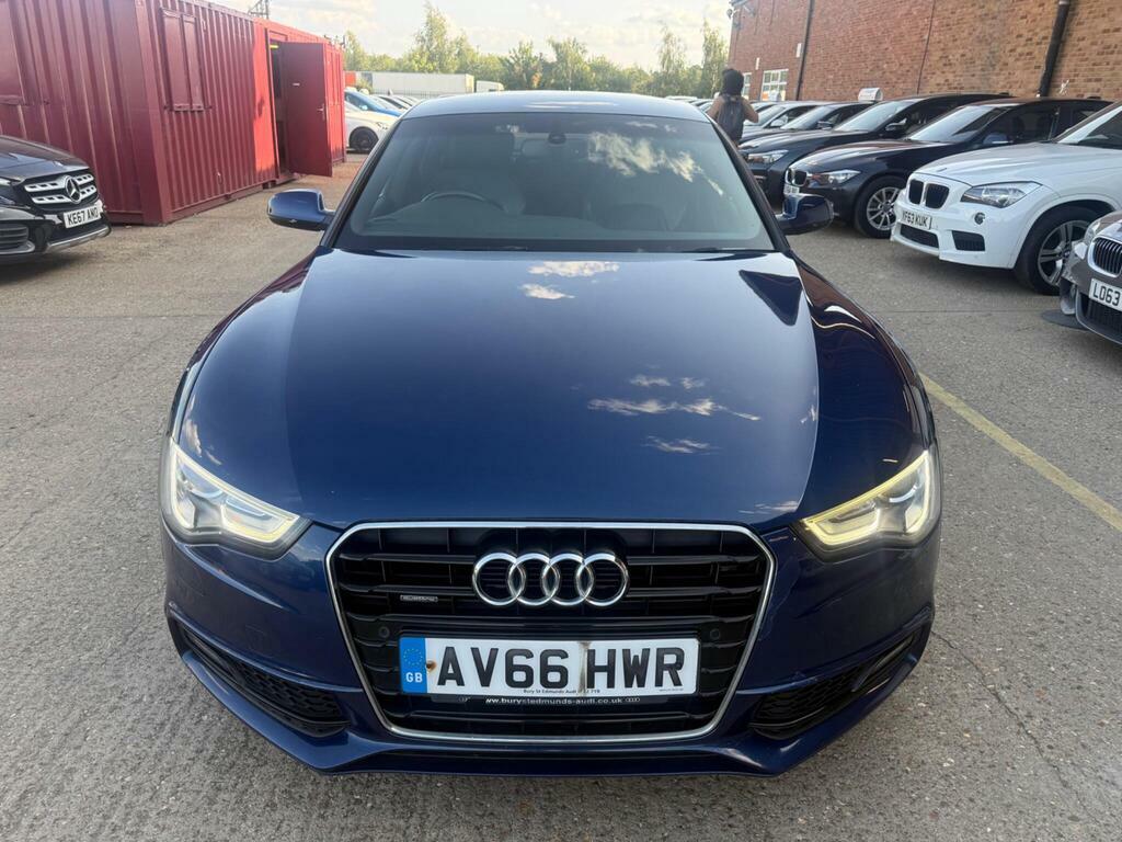 Audi A5 2.0 Tdi S Line Sportback Quattro Euro 6 S S Blue #3