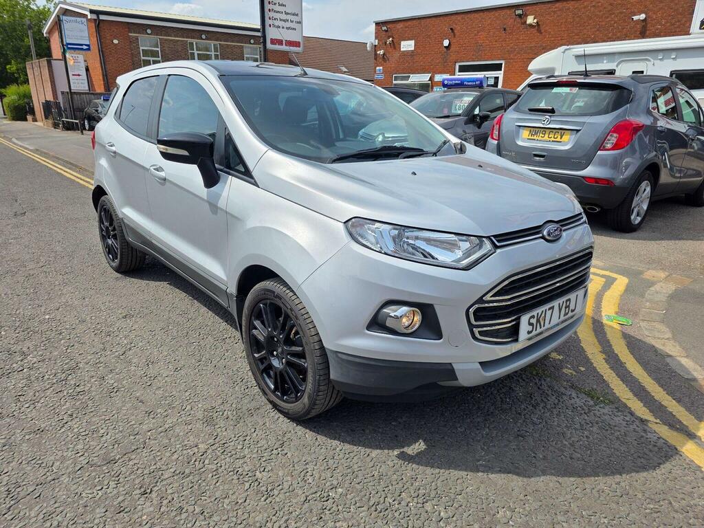 Ford Ecosport 1.0T Ecoboost Titanium S 2Wd Euro 6 Ss SK17YBJ Silver