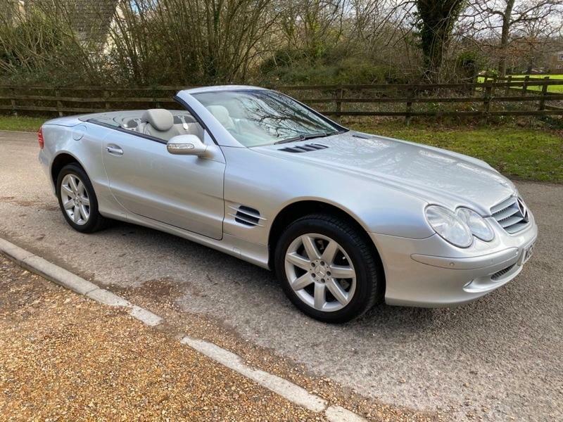 Mercedes-Benz SL Class 500 Sl Silver