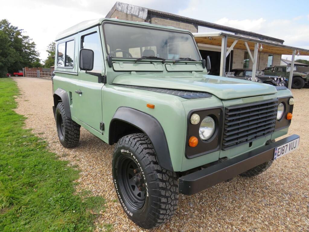 Land Rover Defender 90 Reduced To Clear E187NUJ Green #3