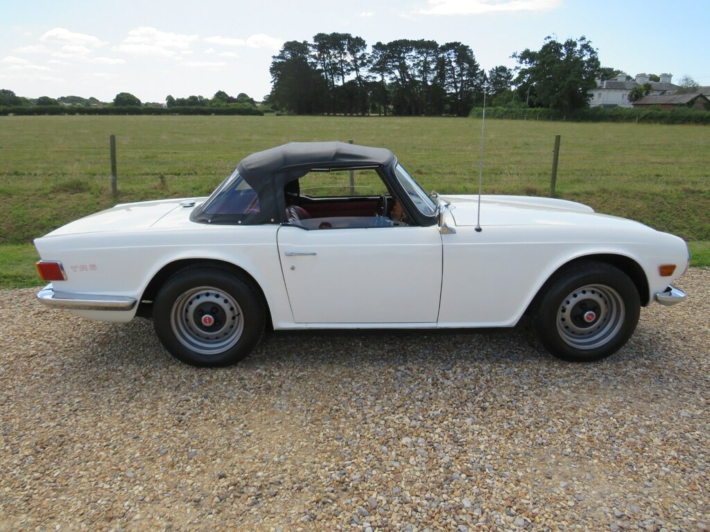Triumph TR6 150 Bhp To Clear White