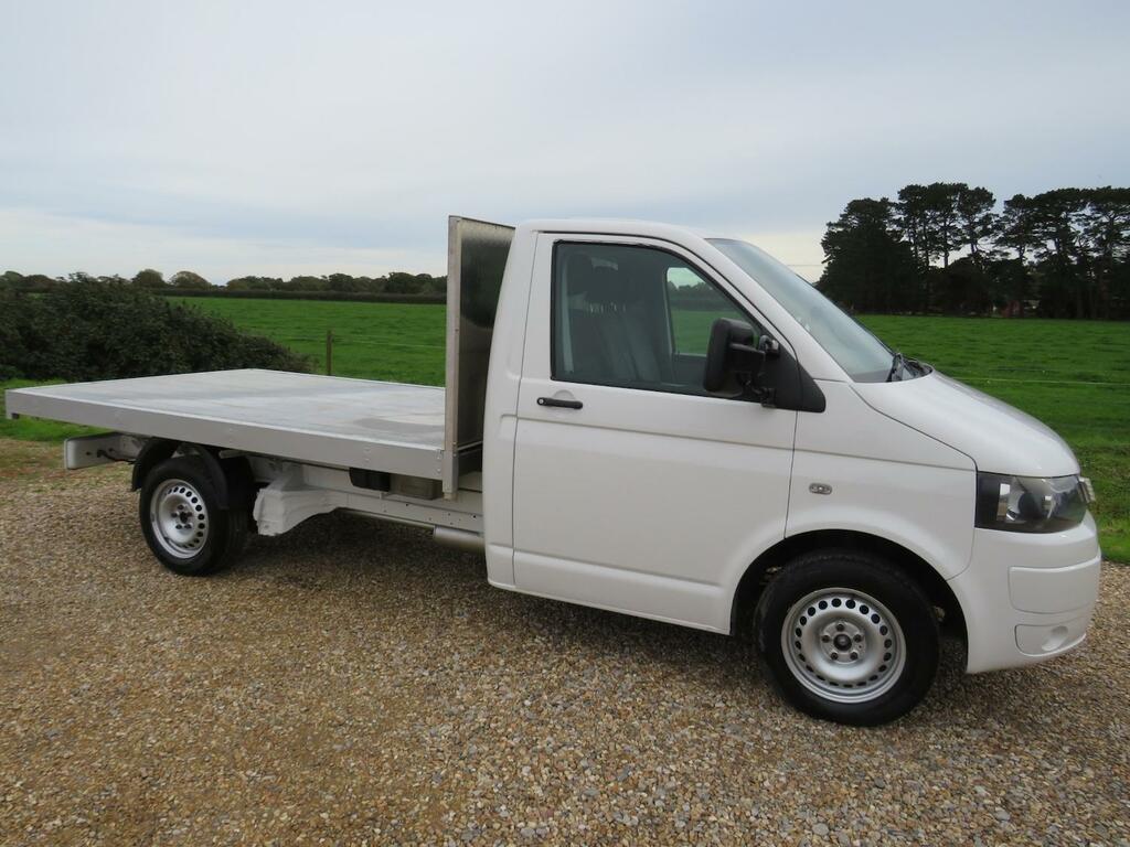 Volkswagen Transporter 2.0 Tdi 140Ps Chassis Cab Tipper PX63XEB White #5