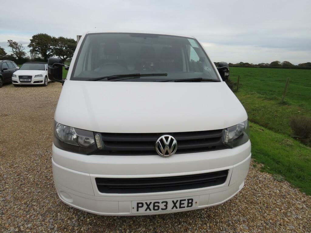 Volkswagen Transporter 2.0 Tdi 140Ps Chassis Cab Tipper PX63XEB White #4