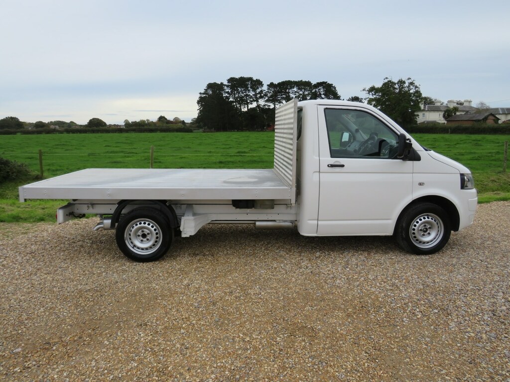 Volkswagen Transporter 2.0 Tdi 140Ps Chassis Cab Tipper PX63XEB White #6