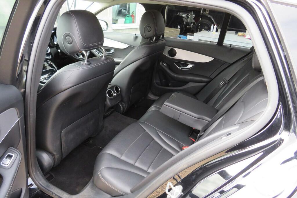 Mercedes-Benz C Class C350e Hybrid Sport Estate EG16NSV Black #3