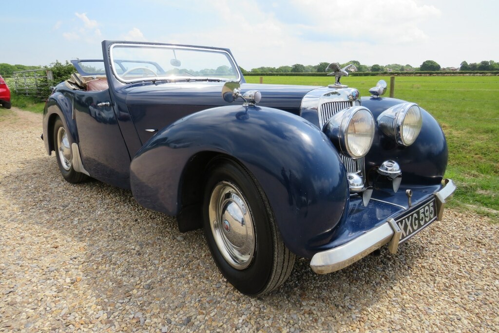 Triumph Roadster Convertible Blue #2