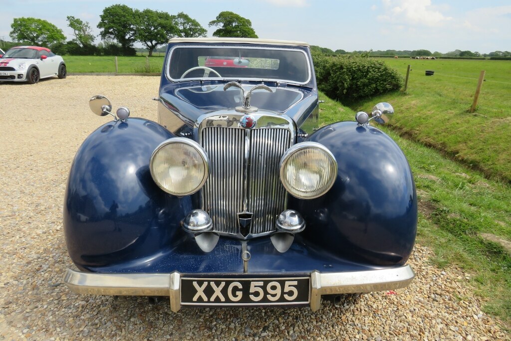 Triumph Roadster Convertible Blue #6