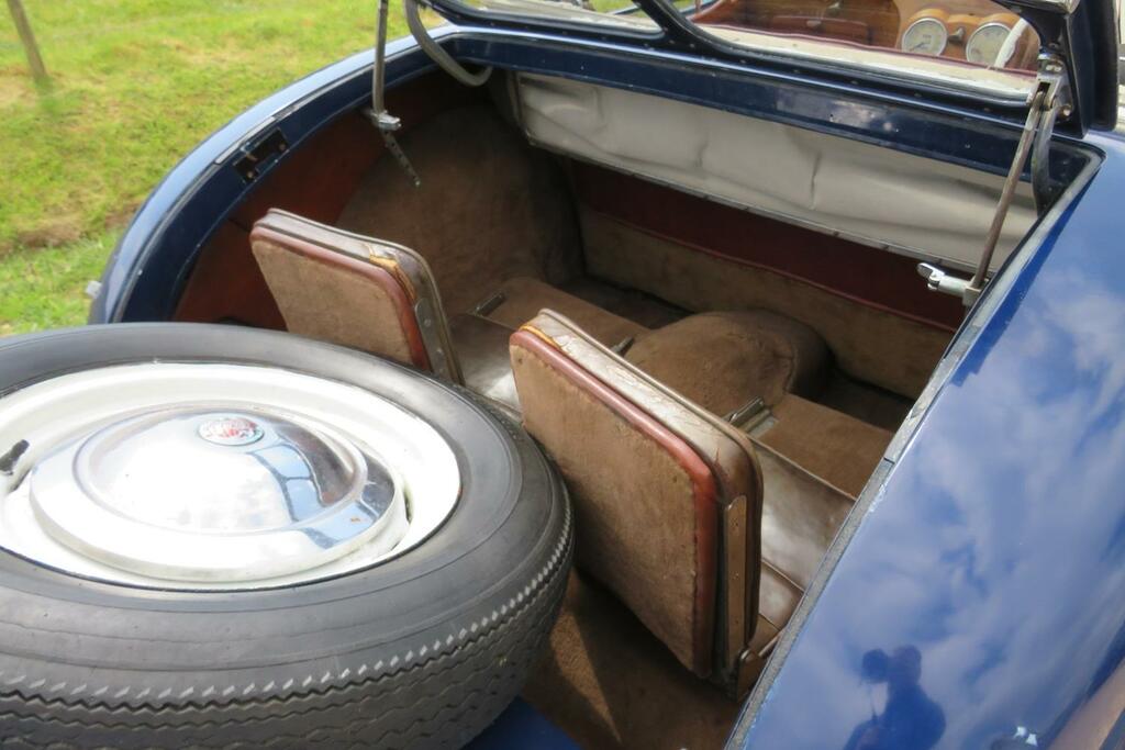 Triumph Roadster Convertible Blue #4