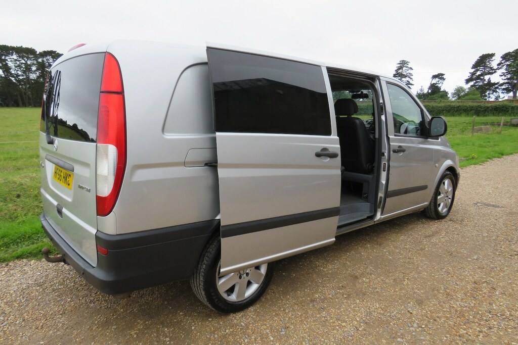 Mercedes-Benz Vito Panel Van 2.1 109Cdi Dualiner Basic Compact Panel White #2