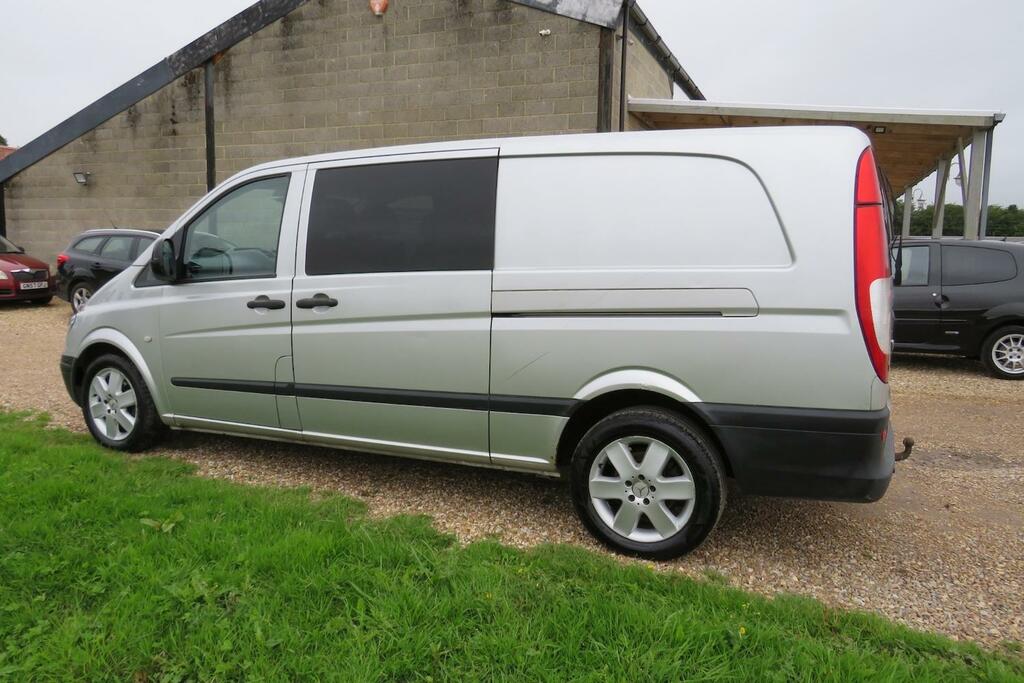 Mercedes-Benz Vito Panel Van 2.1 109Cdi Dualiner Basic Compact Panel White #11
