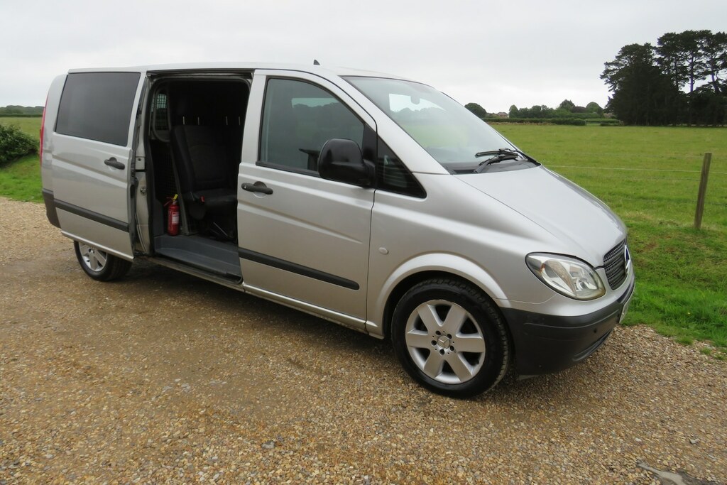 Mercedes-Benz Vito Panel Van 2.1 109Cdi Dualiner Basic Compact Panel White #14