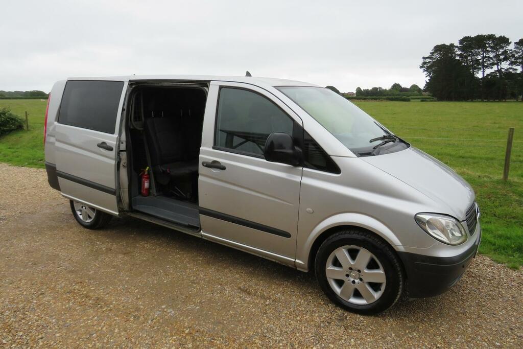 Mercedes-Benz Vito Panel Van 2.1 109Cdi Dualiner Basic Compact Panel White #15