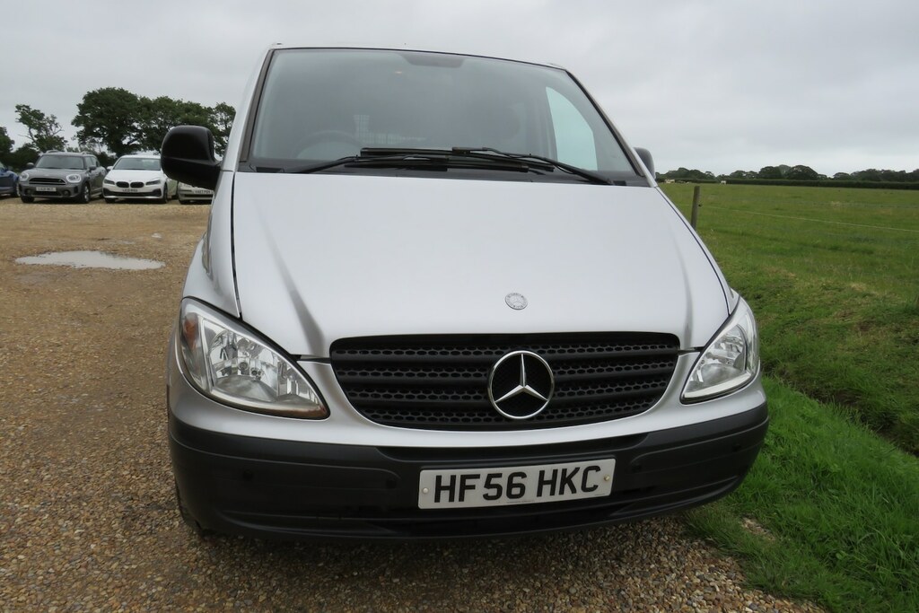 Mercedes-Benz Vito Panel Van 2.1 109Cdi Dualiner Basic Compact Panel White #8