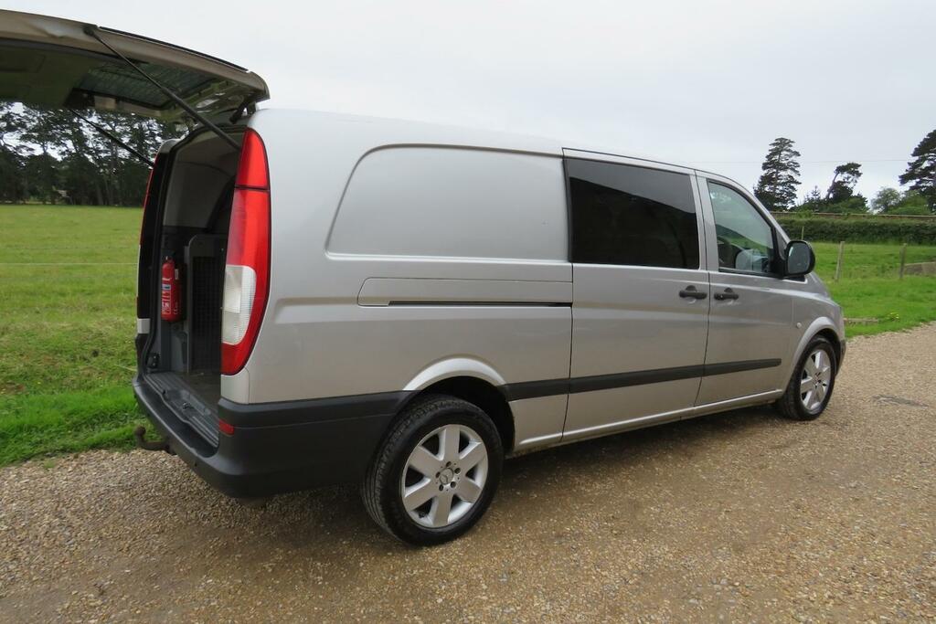 Mercedes-Benz Vito Panel Van 2.1 109Cdi Dualiner Basic Compact Panel White #19