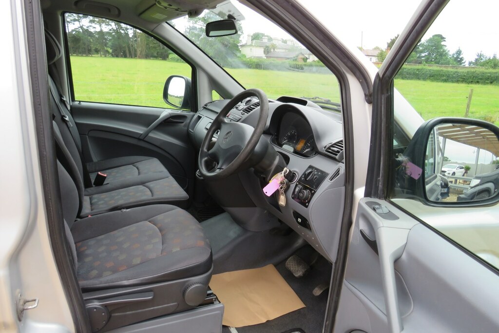 Mercedes-Benz Vito Panel Van 2.1 109Cdi Dualiner Basic Compact Panel White #3