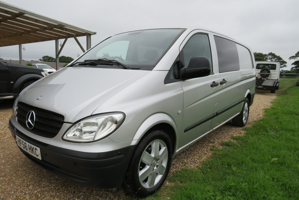 Mercedes-Benz Vito Panel Van 2.1 109Cdi Dualiner Basic Compact Panel White #9