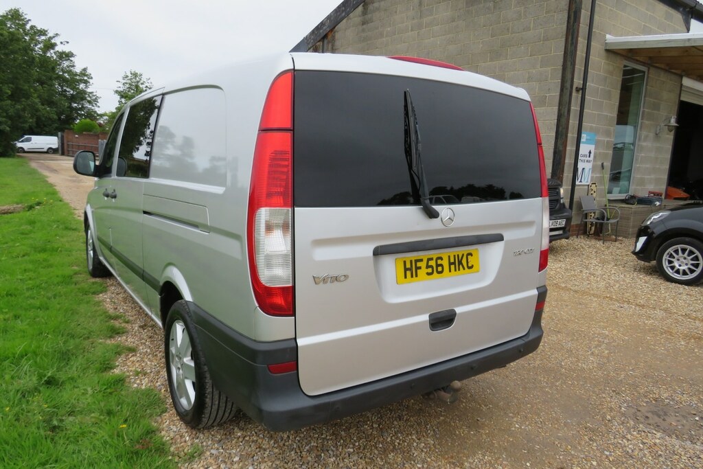 Mercedes-Benz Vito Panel Van 2.1 109Cdi Dualiner Basic Compact Panel White #13
