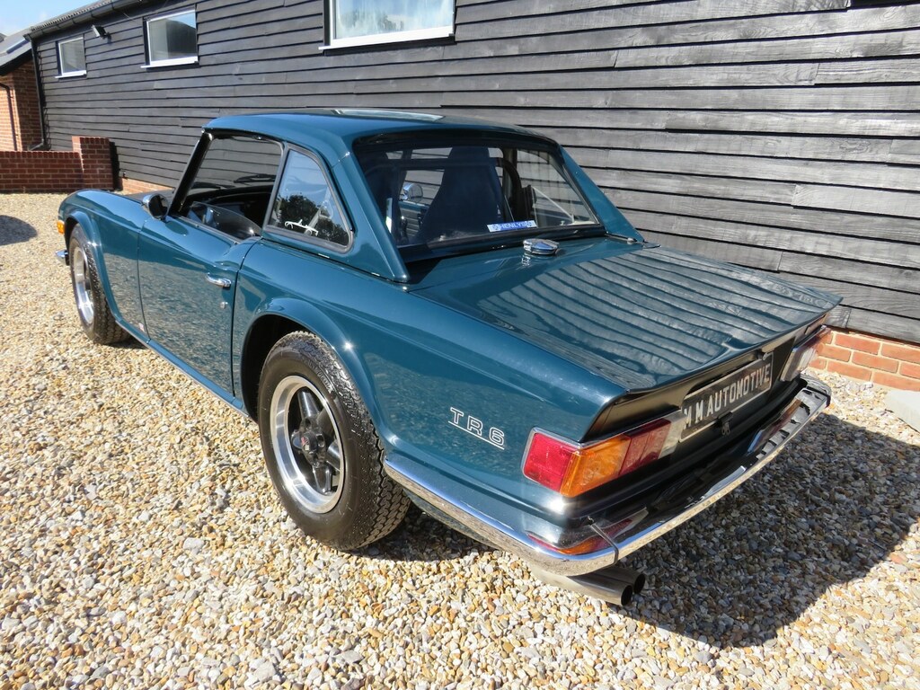 Triumph TR6 With Overdrive OBA244P Green #2
