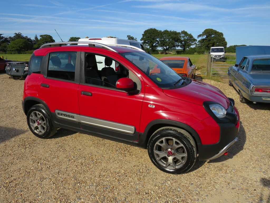Fiat Panda 1.3 Multijet 80 Cross 4X4 Red