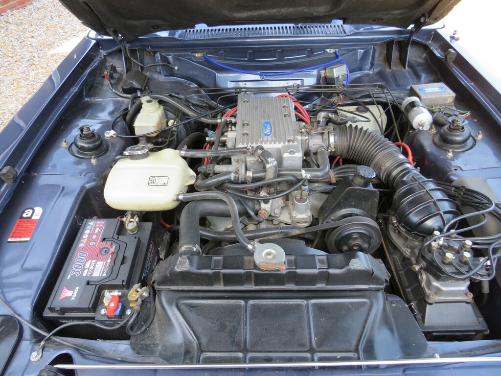 Ford Capri Laser 99 Bhp Blue #16