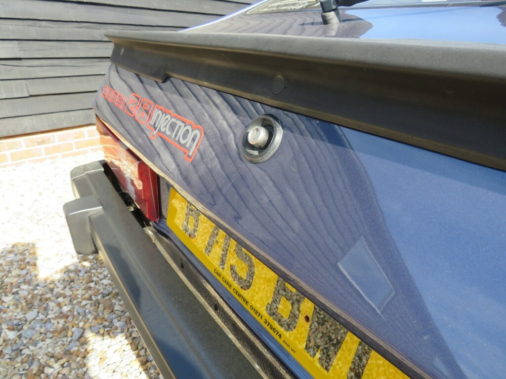 Ford Capri Laser 99 Bhp Blue #42