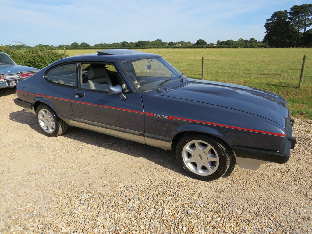 Ford Capri Laser 99 Bhp Blue #9