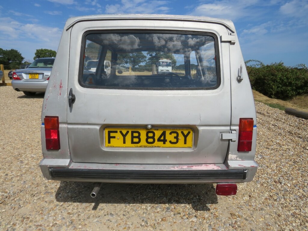 Reliant Rialto Gls Historic Silver Bullet FYB843Y Silver #3
