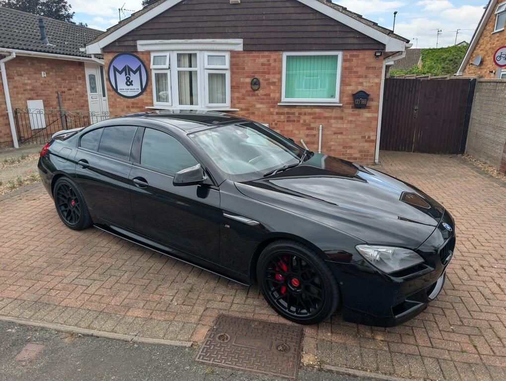 BMW 6 Series Gran Coupe M Sport Black #6