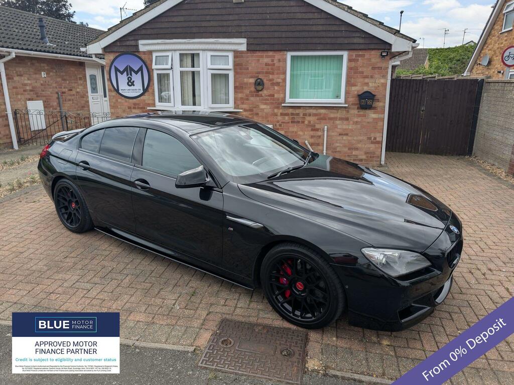 BMW 6 Series Gran Coupe 3.0 640D M Sport Euro 5 Ss Black