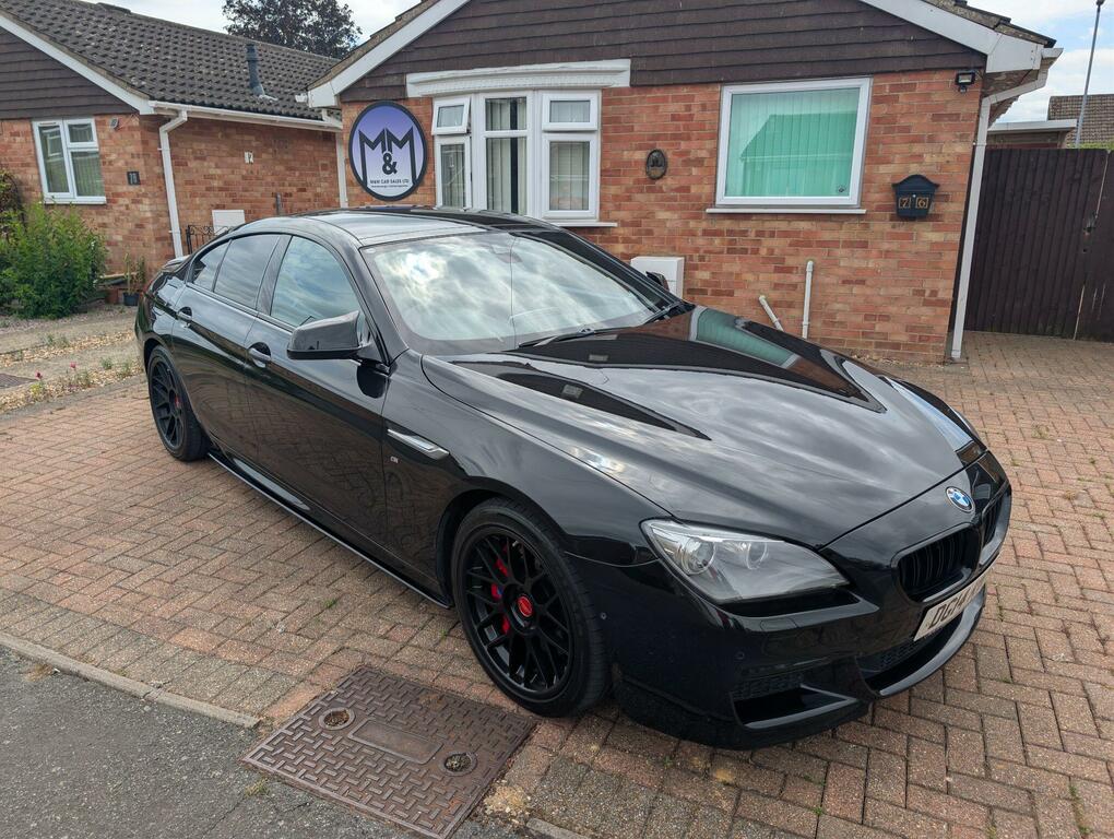 BMW 6 Series Gran Coupe M Sport Black #4